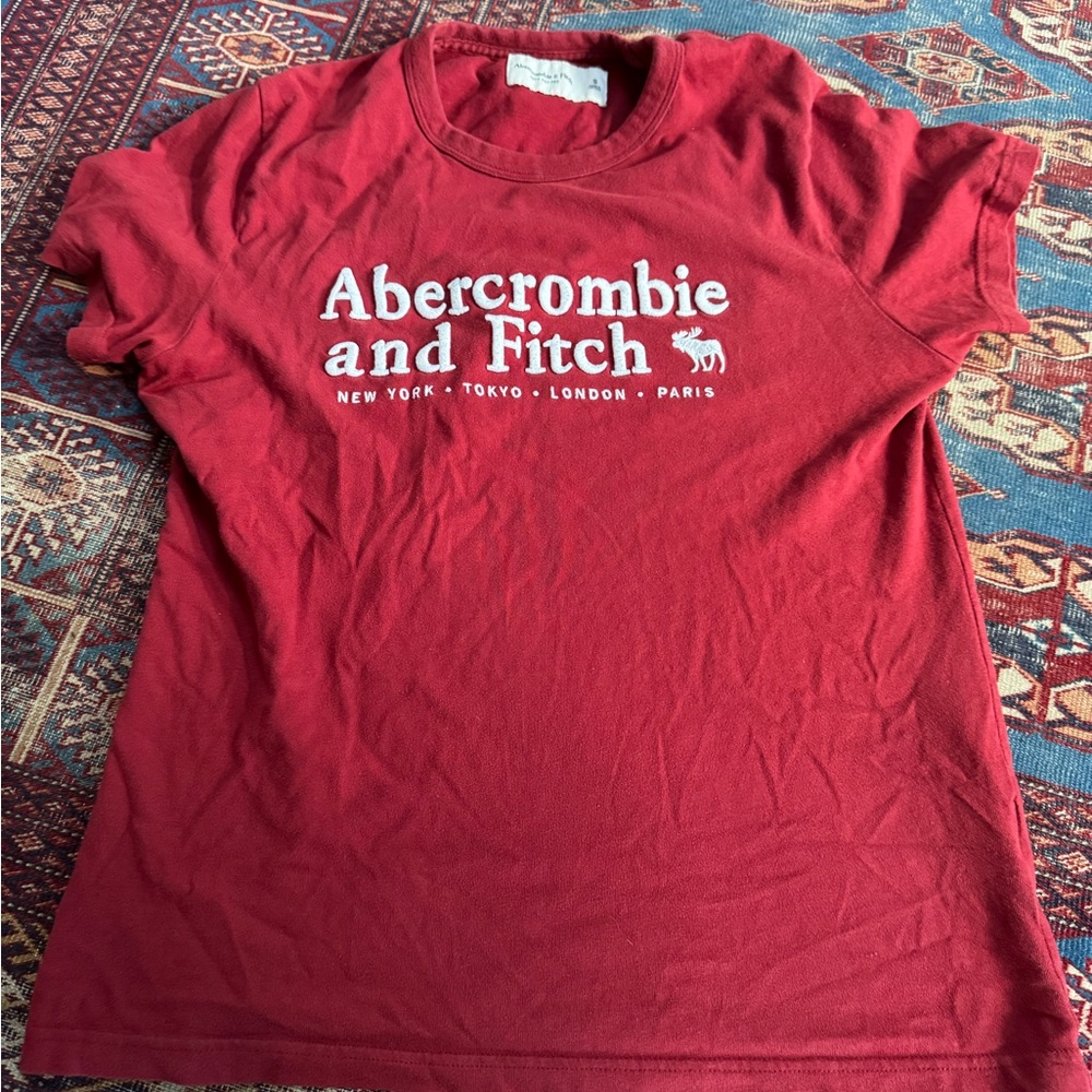 Abercrombie & Fitch Bold Red Tee